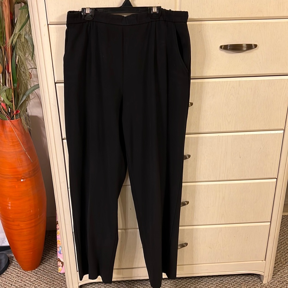 Dress Barn Woman Pants Black 14